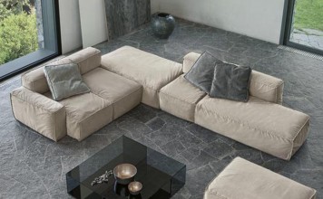 Основные разновидности модульных диванов для гостиных