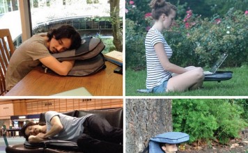 Windcatcher — рюкзак, который превращается в подушку в секунды windcatcher