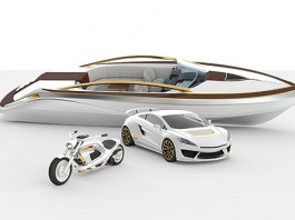 Gold and White — коллекция роскошных ТС от студии Zeus Twelve zeus