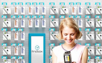 Сканер findbox помогает покупателям найти то, что они ищут, быстрее findbox