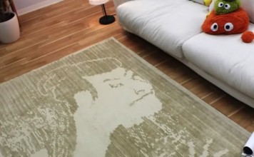 Ролик для ковров Grafitti Fur Roller превращает любой ковер в Ваш личный холст (видео) graffiti fur roller