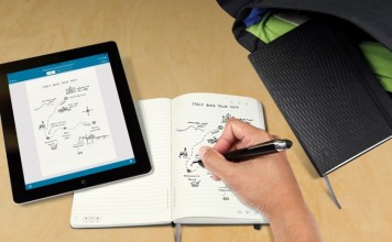 Блокноты Moleskine Livescribe оцифровывают Ваши примечания и рисунки в режиме реального времени moleskine livescribe