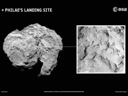 rosetta landing site