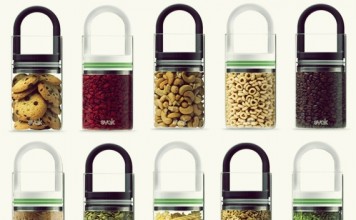 Используйте удаляющие воздух стеклянные ёмкости EVAK, чтобы сохранять Вашу еду более свежей (видео)