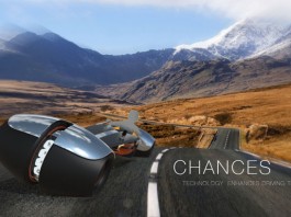 Концептуальное транспортное средство Chances учит Вас, как ездить chances