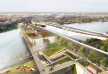 Выбран проект парка-моста для 11-й улицы в Вашингтоне 11th street bridge