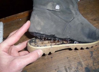 Уход за сапогами