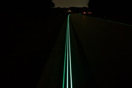 glowing lines