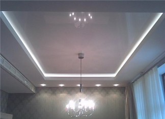 Потолки оригинального толка Двухуровневый потолок