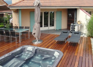 Бассейн спа — здоровье дома и во дворе