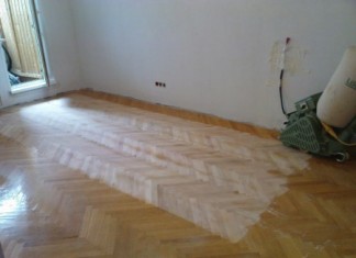 Паркет сияет как новый!