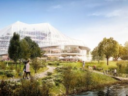 План новой штаб-квартиры Маунтин-Вью Google (видео) google