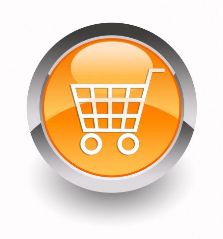 E-commerce glossy icon