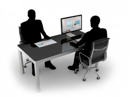 Sharetable размещает PC и второй экран прямо на Вашем столе (видео) sharetable