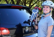 Автомобильное крепление для велосипеда AL01 достаточно маленькое для удобной перевозки al01