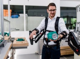 Экзоскелет Robo-mate сможет освещать грузы для использования в промышленности robo-mate