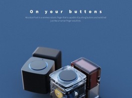 Микробот, разработанный, чтобы нажимать на все кнопки