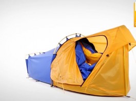 Polarmond объединяет три основных кемпинговых атрибута в теплый личный кокон