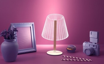 Bulbing Lamps создают свет из оптических иллюзий (видео)