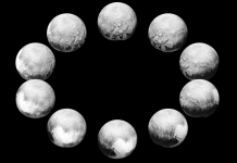 NASA показали один день жизни Плутона и Харона