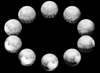 NASA показали один день жизни Плутона и Харона