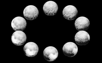 NASA показали один день жизни Плутона и Харона
