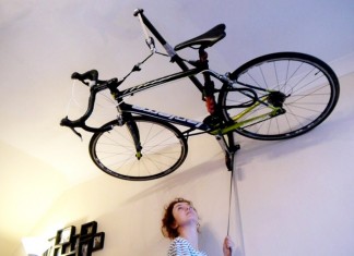 Опубликована идея гаража на потолке