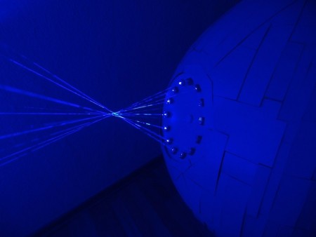 Техник лазерщик из Германии построил "Звезду смерти"