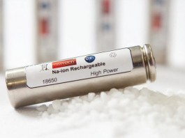 Представлена более емкостная и менее дорогая натриевая батарея