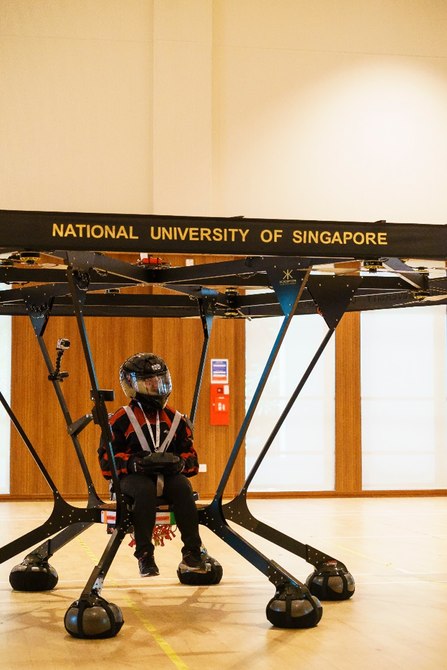 Студенты из Сингапура разработали свой летательный аппарат