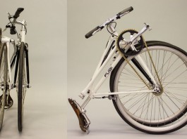 Представлен новый складной велосипед