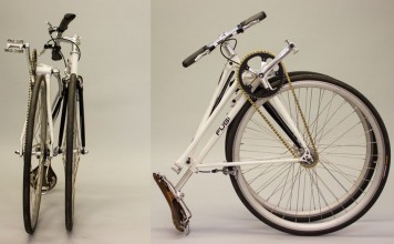 Представлен новый складной велосипед
