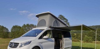 Mercedes V-Class теперь будет раскладываться как палатка