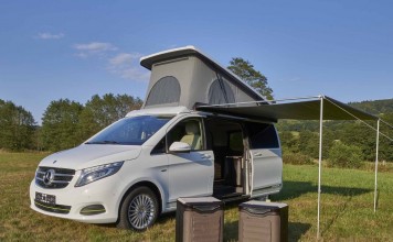 Mercedes V-Class теперь будет раскладываться как палатка