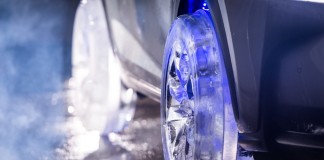 Lexus представил новую модель NX с шинами из льда