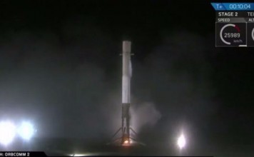 Falcon 9 сумел вернуться обратно