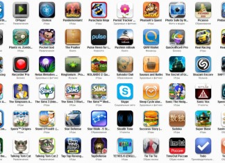 Широкий выбор приложений для смартфона