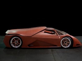 Джо Харман спроектировал и построил деревянный автомобиль