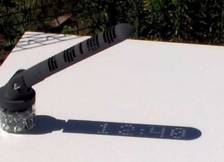 С помощью 3D-печати создали солнечные цифровые часы