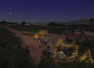 Юные архитекторы приступили к строительству своего эко-городка