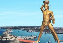 В Греции поставят 150-метровую статую на солнечных батареях