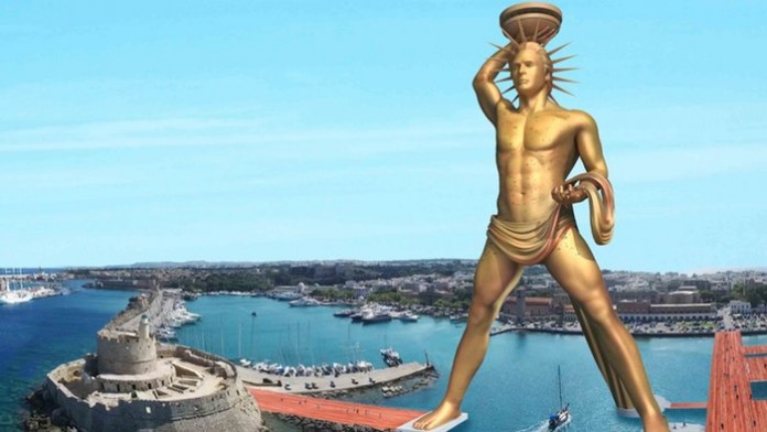В Греции поставят 150-метровую статую на солнечных батареях