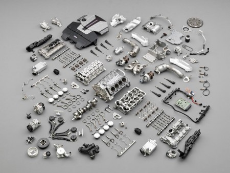 M TwinPower Turbo: Exploded view. (04/2009)
