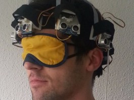 Создан шлем позволяющий слепым видеть препятствия