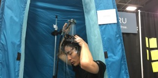 Создан портативный душ экономящий воду тоннами