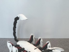 Собран самостоятельный робот-скорпион