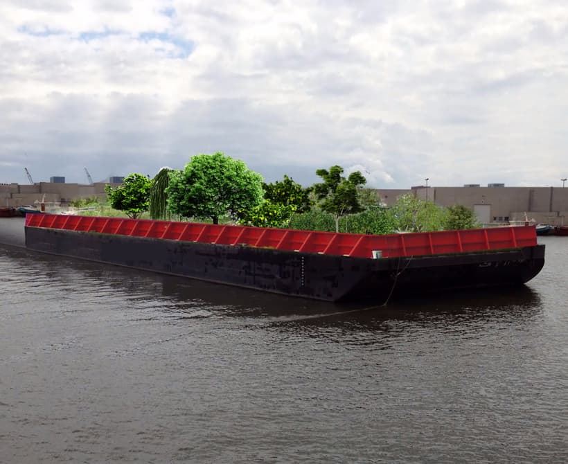 В Нью-Йорке появится плавучий огород