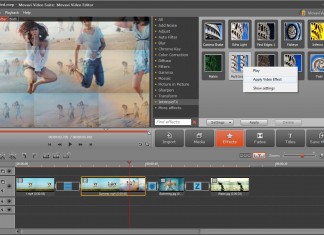 Видеоредактор Movavi с богатым функционалом