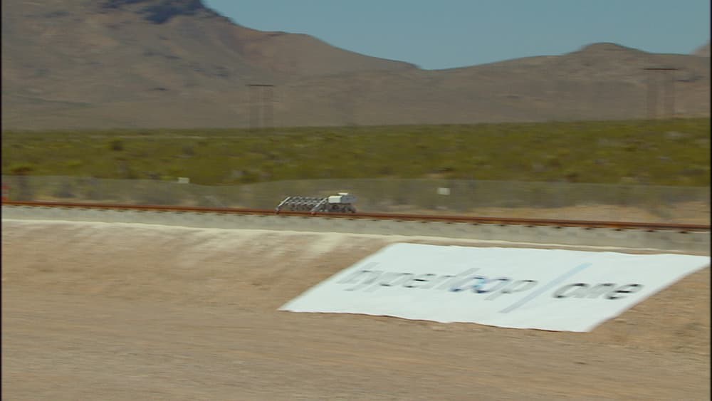 Сверхзвуковой поезд  Hyperloop прошел первые тесты