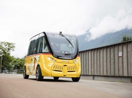 По улицам Швейцарского города поедут первые автономные автобусы